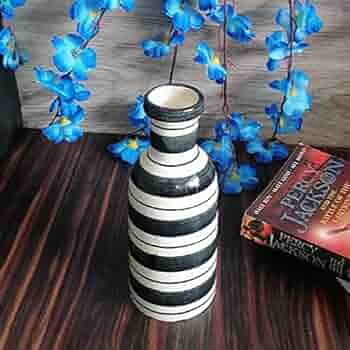 Stripe Reverie Handcrafted Ceramic Vase