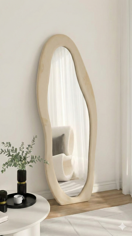 Cloud Silhouette Full-Length Mirror