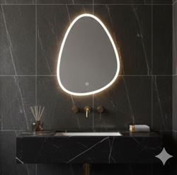 Kairahandcrafts LED Mirror | Luxury Frameless Backlit Designer Wall Mirror Lighted Mirror (Copy)