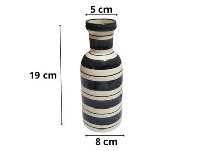 Stripe Reverie  Handcrafted Ceramic Vase
