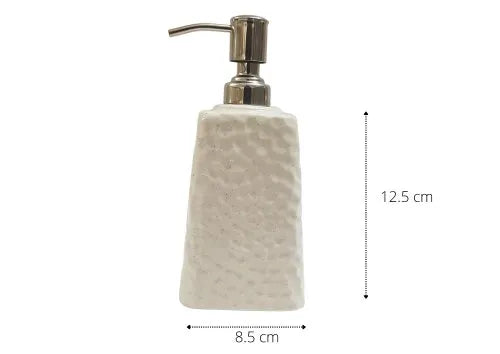 Kaira Handcrafts Bathroom Ceramic Set | WHITE