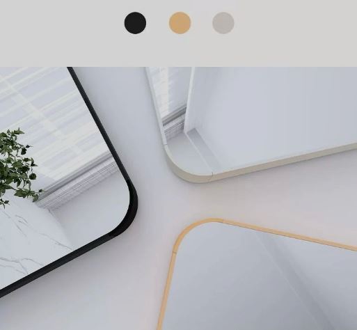AURA Full-Length Floor Mirror | Sleek Minimalist Metal Frame